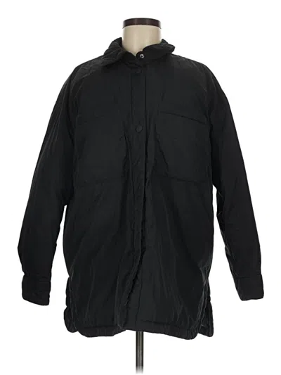 Pre-owned Gap Snow Jacket In Black