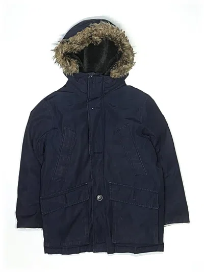 Pre-owned Gap Kids' Snow Jacket In Blue