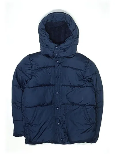 Pre-owned Gap Kids' Snow Jacket In Blue