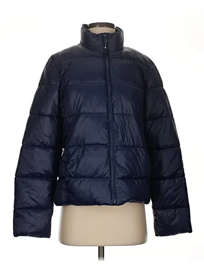 Pre-owned Gap Snow Jacket In Blue
