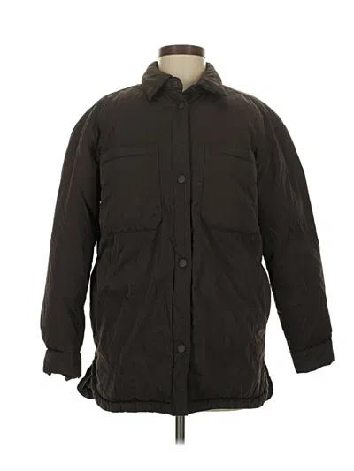 Pre-owned Gap Snow Jacket In Brown