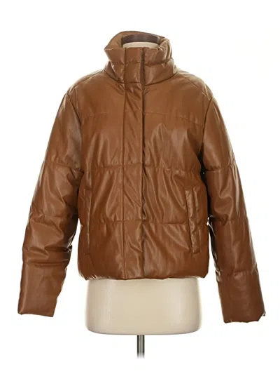 Pre-owned Gap Snow Jacket In Brown