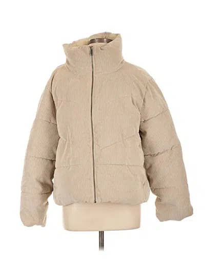 Pre-owned Gap Snow Jacket In Tan
