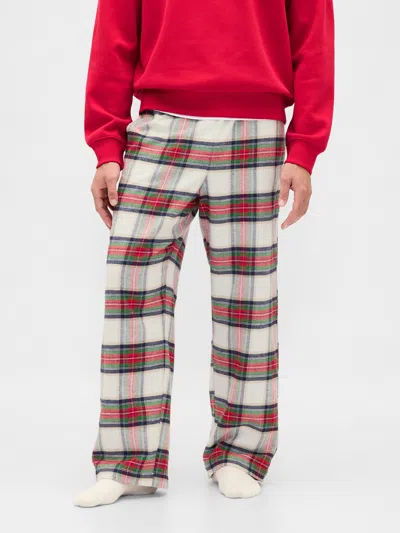 Gap Softest Flannel Pj Pants In Multi
