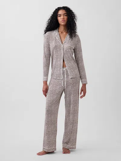 Gap Softest Modal Pj Pants In Brown