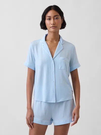 Gap Softest Modal Pj Top In Blue