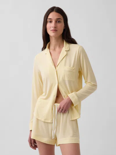 Gap Softest Modal Pj Top In Yellow