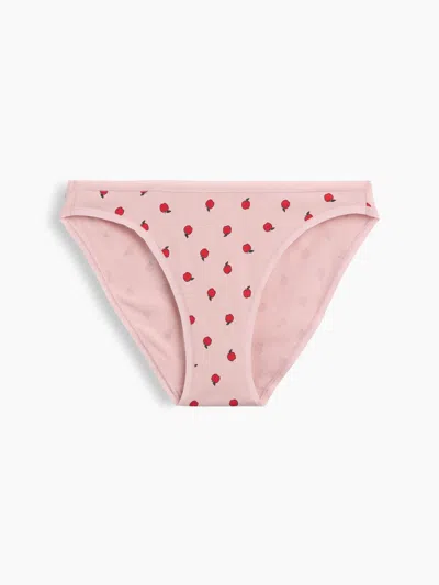Gap Softest Organic Stretch Cotton Bikini In Pink