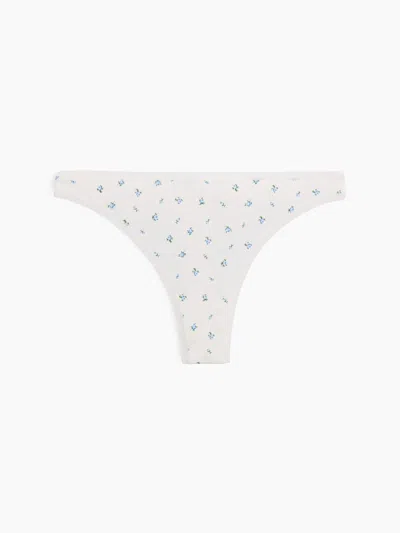 Gap Softest Organic Stretch Cotton Thong In Multi