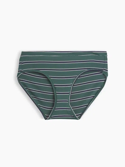 Gap Softmade Modal Hipster In Blue & Green Stripe
