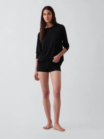 Gap Softmade Modal Pj Shorts In Black