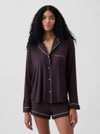 Gap Softmade Modal Pj Top In Terra Brown