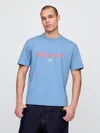 Gap Sport Logo T-shirt In Soft Corn Flower