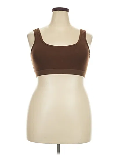 Pre-owned Gap Sports Bra In Brown