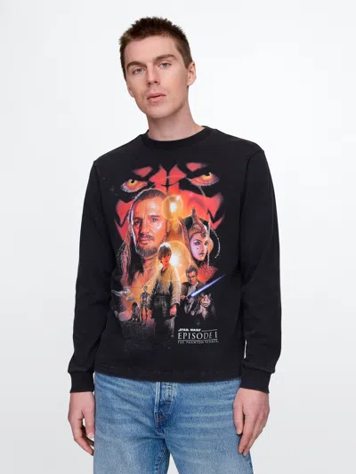 Gap Star Wars Graphic T-shirt In Black