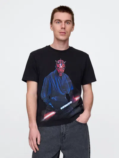 Gap Star Wars Graphic T-shirt In Black