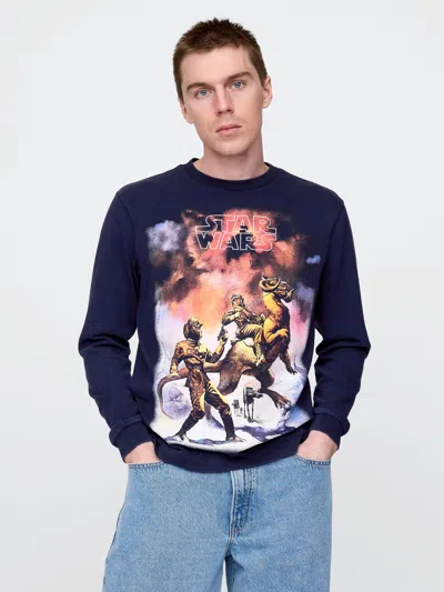 Gap Star Wars Graphic T-shirt In Dark Night