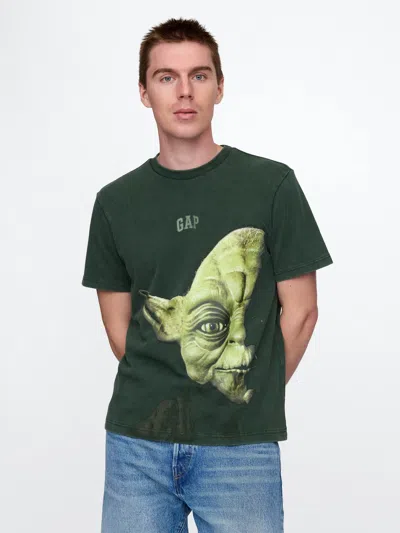 Gap Star Wars Graphic T-shirt In Essex Green