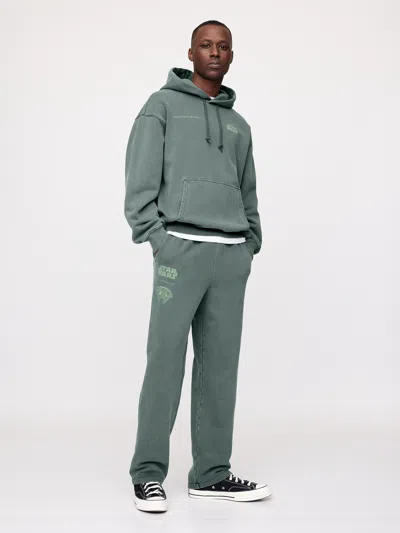 Gap Star Wars Heavyweight Joggers In Essex Green
