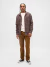 Gap Straight City Jeans In Brown