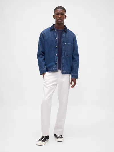 Gap Straight Trouser Jeans In White