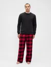 Gap Stranger Things Reversible Flannel Pj Pants In Multi