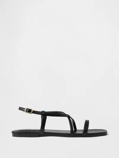 Gap Strappy Sandals In Black