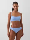 Gap String Bikini Bottom In Blue