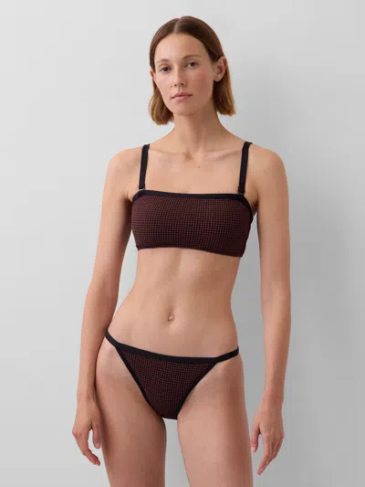 Gap String Bikini Bottom In Brown