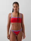 Gap String Bikini Bottom In Red