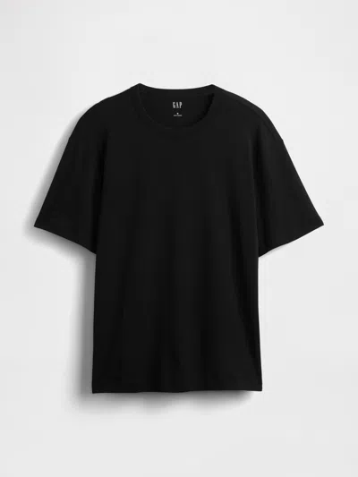 Gap Supima® Cotton Relaxed T-shirt In Black