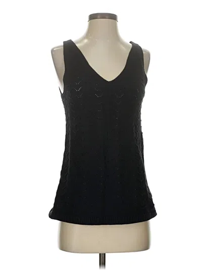 Pre-owned Gap Sweater Vest In Black