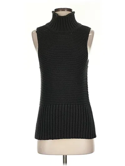 Pre-owned Gap Sweater Vest In Black