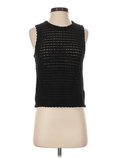 Pre-owned Gap Sweater Vest In Black