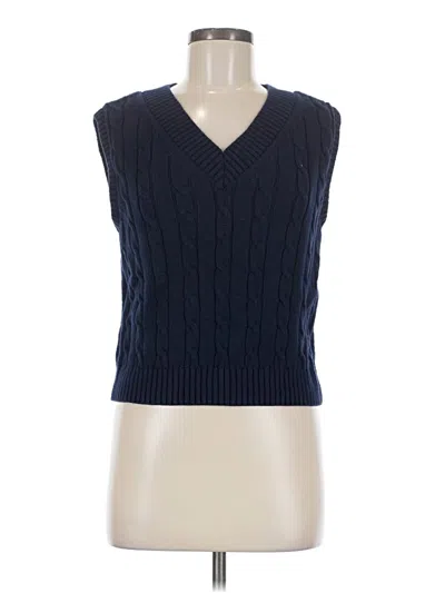 Pre-owned Gap Sweater Vest In Blue