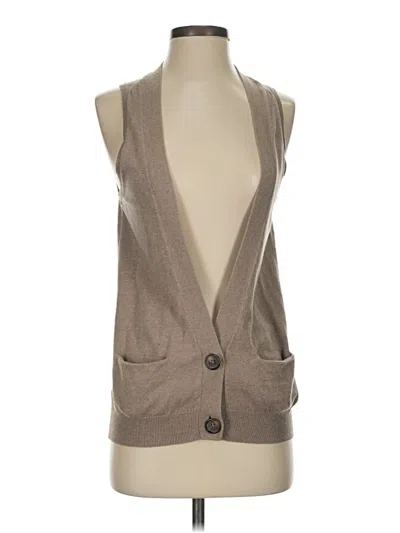 Pre-owned Gap Sweater Vest In Brown