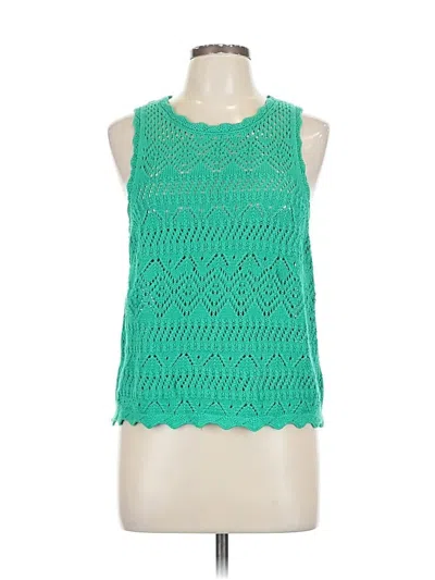 Pre-owned Gap Sweater Vest In Green