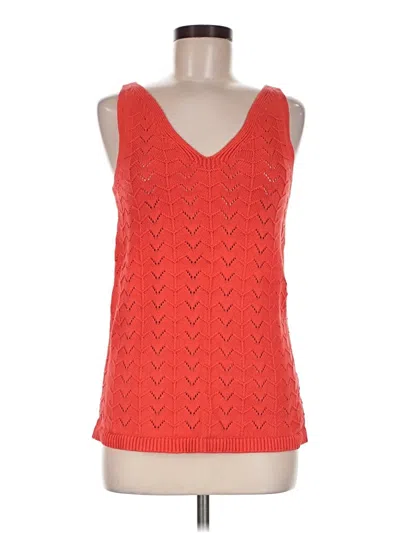 Pre-owned Gap Sweater Vest In Orange