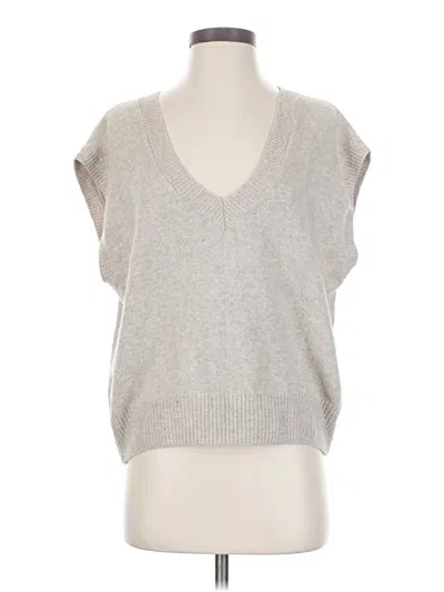Pre-owned Gap Sweater Vest In Silver