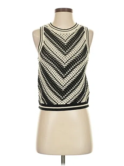 Pre-owned Gap Sweater Vest In White