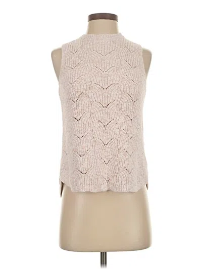 Pre-owned Gap Sweater Vest In White