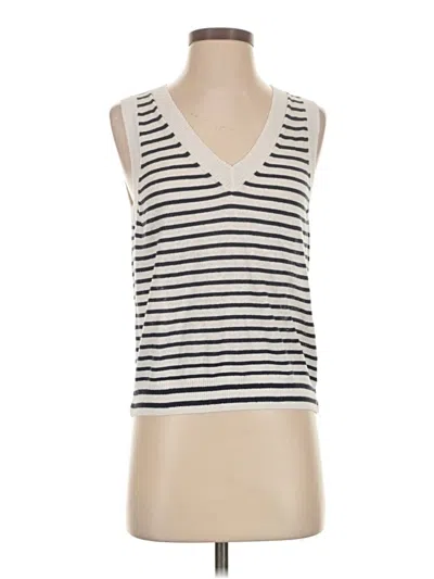 Pre-owned Gap Sweater Vest In White