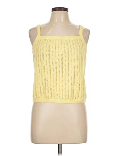 Pre-owned Gap Sweater Vest In Yellow
