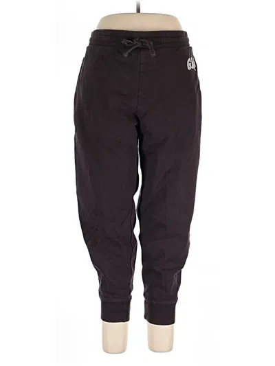 Pre-owned Gap Sweatpants In Black