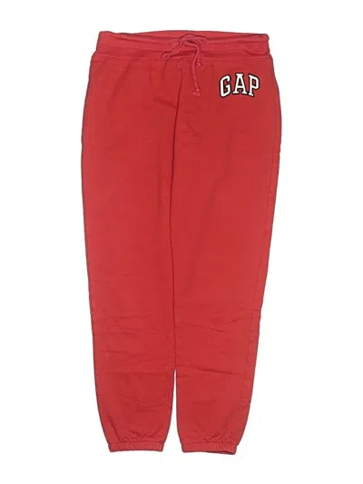 Pre-owned Gap Kids' Sweatpants In Red