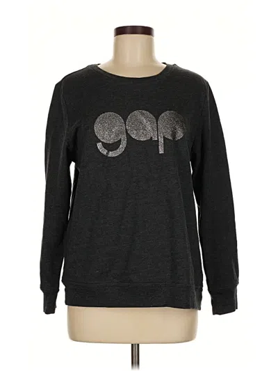 Pre-owned Gap Sweatshirt In Black