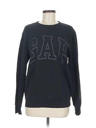 Pre-owned Gap Sweatshirt In Black