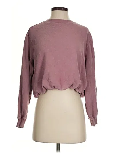 Pre-owned Gap Sweatshirt In Burgundy