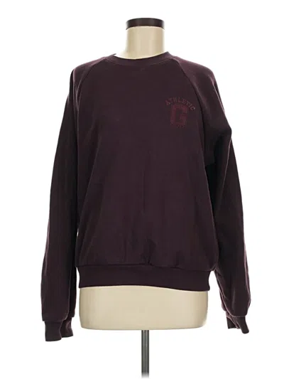 Pre-owned Gap Sweatshirt In Burgundy