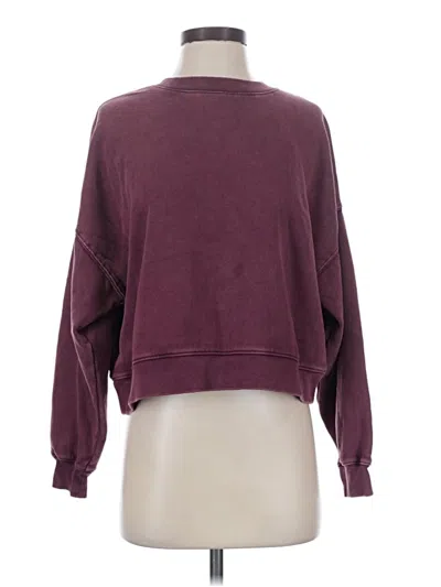 Pre-owned Gap Sweatshirt In Burgundy